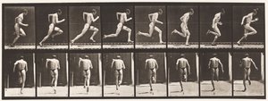 Piatto 61. Correndo a tutta velocità (azione imperfetta, scarpe) da Eadweard Muybridge