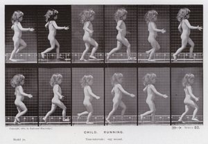 La figura umana in movimento: Bambino, correndo