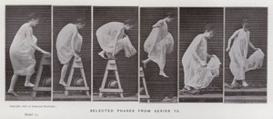 La figura umana in movimento: Fasi selezionate dalla serie 70 da Eadweard Muybridge