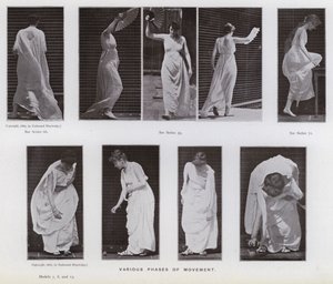 La figura umana in movimento: Varie fasi di movimento da Eadweard Muybridge