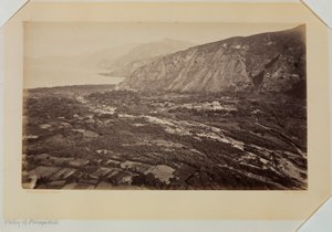 Valle di Panagachel, Guatemala da Eadweard Muybridge