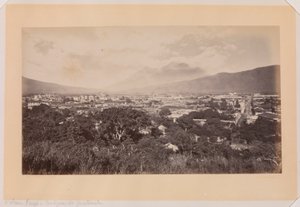 Vulcano Fuego, Antigua de Guatemala da Eadweard Muybridge