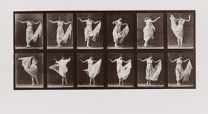 Donna che balla, Tavola 107 da Animal Locomotion da Eadweard Muybridge