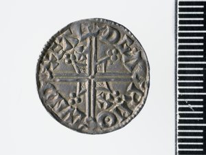 Penny di Æthelred II, zecca di Londra, 978 (argento) da Ealdgar Ealdgar
