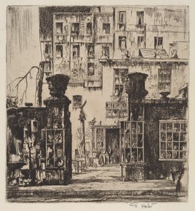 Negozio di antiquariato, New York da Earl Horter