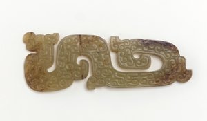 Pendente da Eastern Zhou Dynasty Chinese School