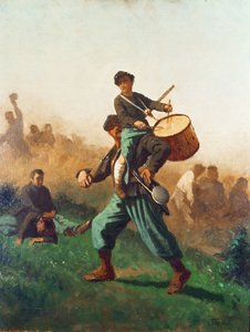 Studio per Il tamburino ferito da Eastman Johnson
