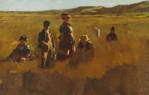 Nei campi da Eastman Johnson