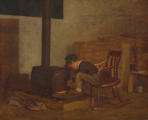 Il giovane studioso, c. 1865 da Eastman Johnson