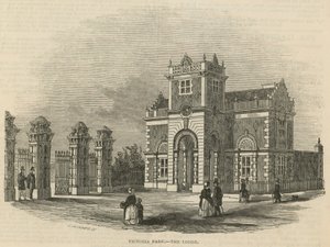 Victoria Park - il Lodge da Ebenezer Landells