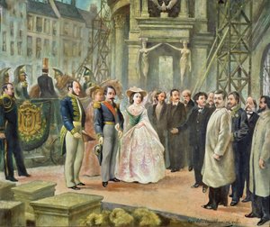 Barone Georges-Eugene Haussmann, Napoleone III e l