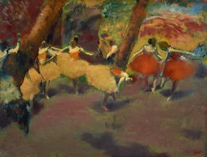 Prima della Performance da Edgar Degas