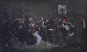 Dotheboys Hall si scioglie per sempre, 1862-1922 da Edgar Bundy