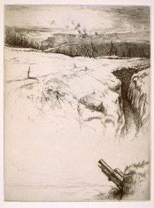 Francia del Nord: trincee abbandonate dopo la Prima Guerra Mondiale da Edgar Chahine