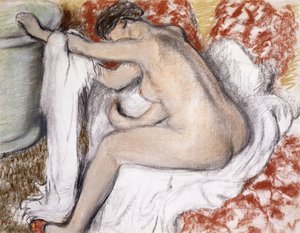 Dopo il bagno (Donna che si asciuga); La Sortie du Bain (Femme S