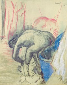 Dopo il bagno da Edgar Degas