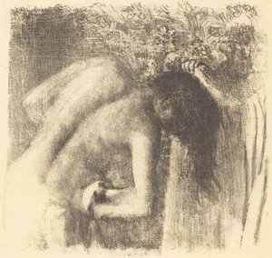 Dopo il bagno (dettaglio) da Edgar Degas