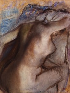 Dopo il bagno, donna che si asciuga da Edgar Degas