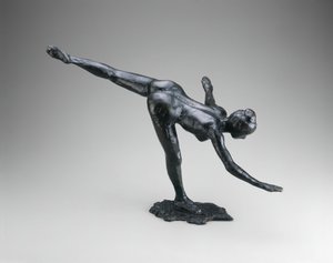 Arabesco, modellato 1885-90, fuso 1919-21 da Edgar Degas