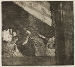 Al Café des Ambassadeurs da Edgar Degas