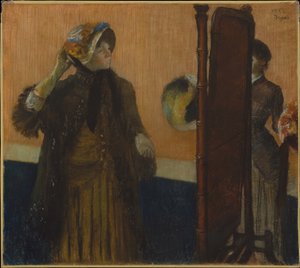 Dalla modista da Edgar Degas