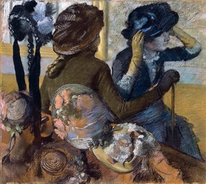 Dalla Modista, 1882 da Edgar Degas