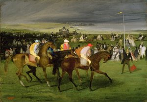 Alle Corse: La Partenza, c.1860-62 da Edgar Degas