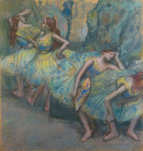 Ballerine dietro le quinte