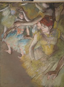 Ballerine sul palco da Edgar Degas
