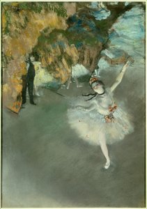 Balletto o La Stella o Ballerina sul palco da Edgar Degas