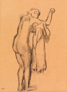 Bagnante che si asciuga da Edgar Degas