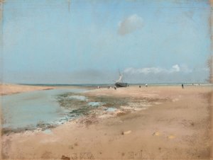 Spiaggia a Bassa Marea (Foce del Fiume) da Edgar Degas