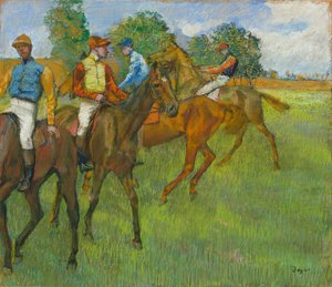 Prima della corsa, c. 1887-1889