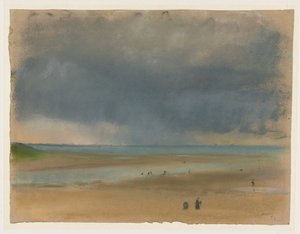 In riva al mare da Edgar Degas