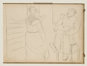 Brothel Scene da Edgar Degas