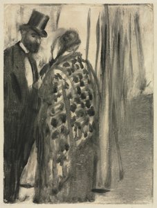 Conversazione: Ludovic Halévy e Madame Cardinal La conversazione, c.1880-1883