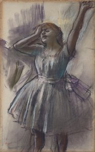 Ballerina che si Stira da Edgar Degas