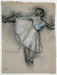 Ballerina alla sbarra, c.1885