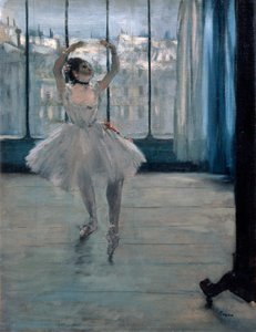 Ballerina dal fotografo, 1875 da Edgar Degas