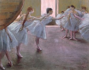 Ballerini alla prova da Edgar Degas