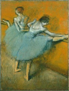 Ballerine alla sbarra da Edgar Degas