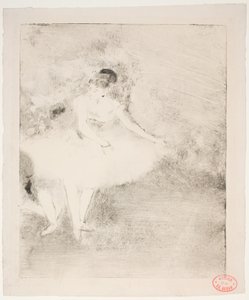 Ballerina sul palco da Edgar Degas