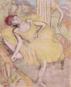Danseuse au repos da Edgar Degas