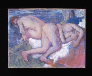 Due donne che fanno il bagno