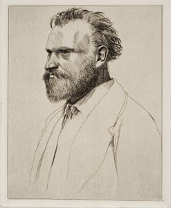 Edouard Manet, ritratto a mezzo busto da Edgar Degas
