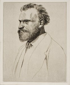 Edouard Manet, Ritratto a mezzo busto da Edgar Degas