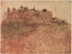 Villaggio di Estérel, c.1890 da Edgar Degas