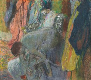 Donna che si pulisce i piedi da Edgar Degas