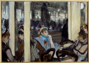 Donne sulla terrazza di un caffè