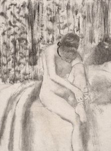 Ragazza che si Mette le Calze, 1876-77